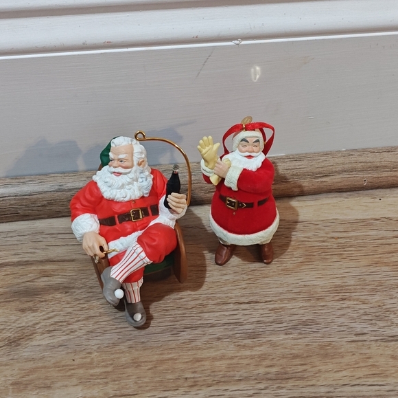 Santa Claus Christmas Ornament Set - Picture 1 of 3